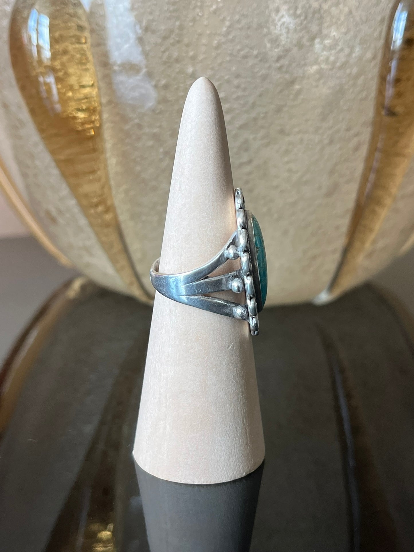 Navajo Silver and Turquoise Ring