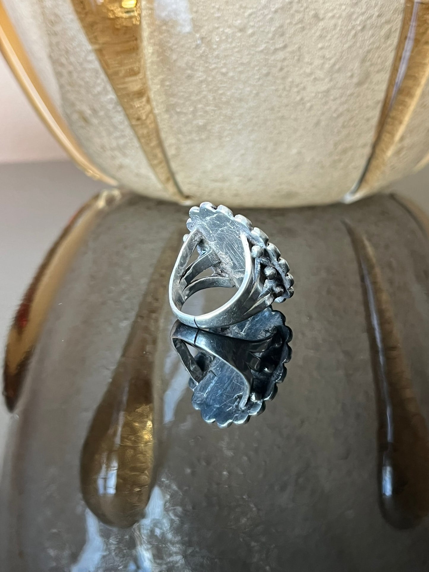 Navajo Silver and Turquoise Ring