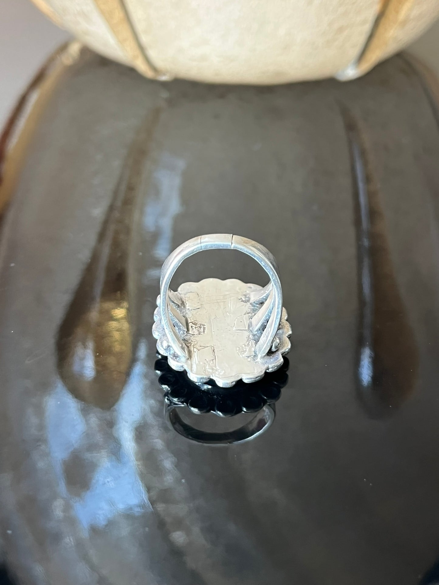 Navajo Silver and Turquoise Ring