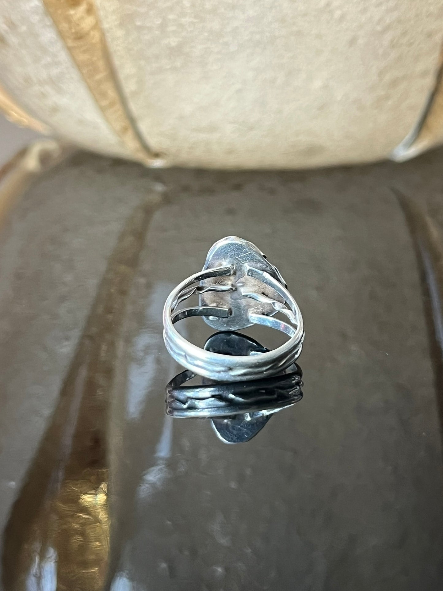 Navajo Silver and Turquoise Ring