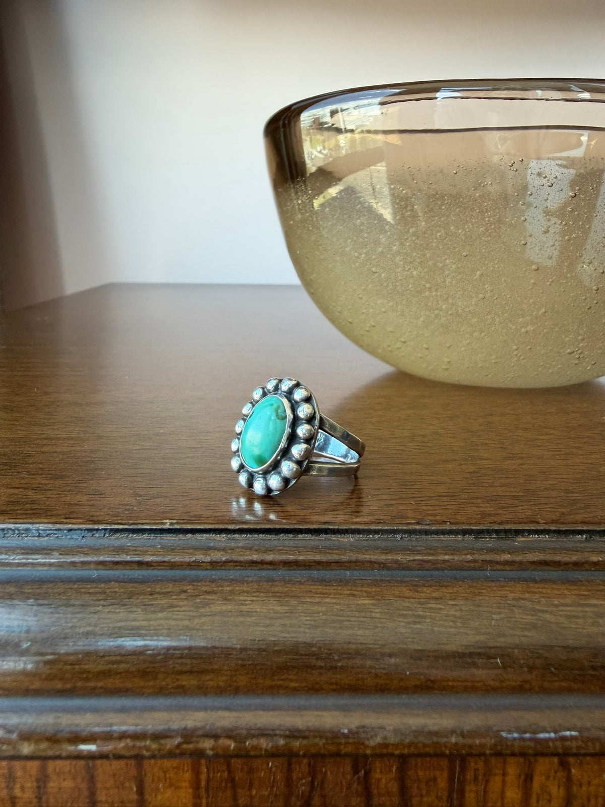 Navajo Silver and Turquoise Ring