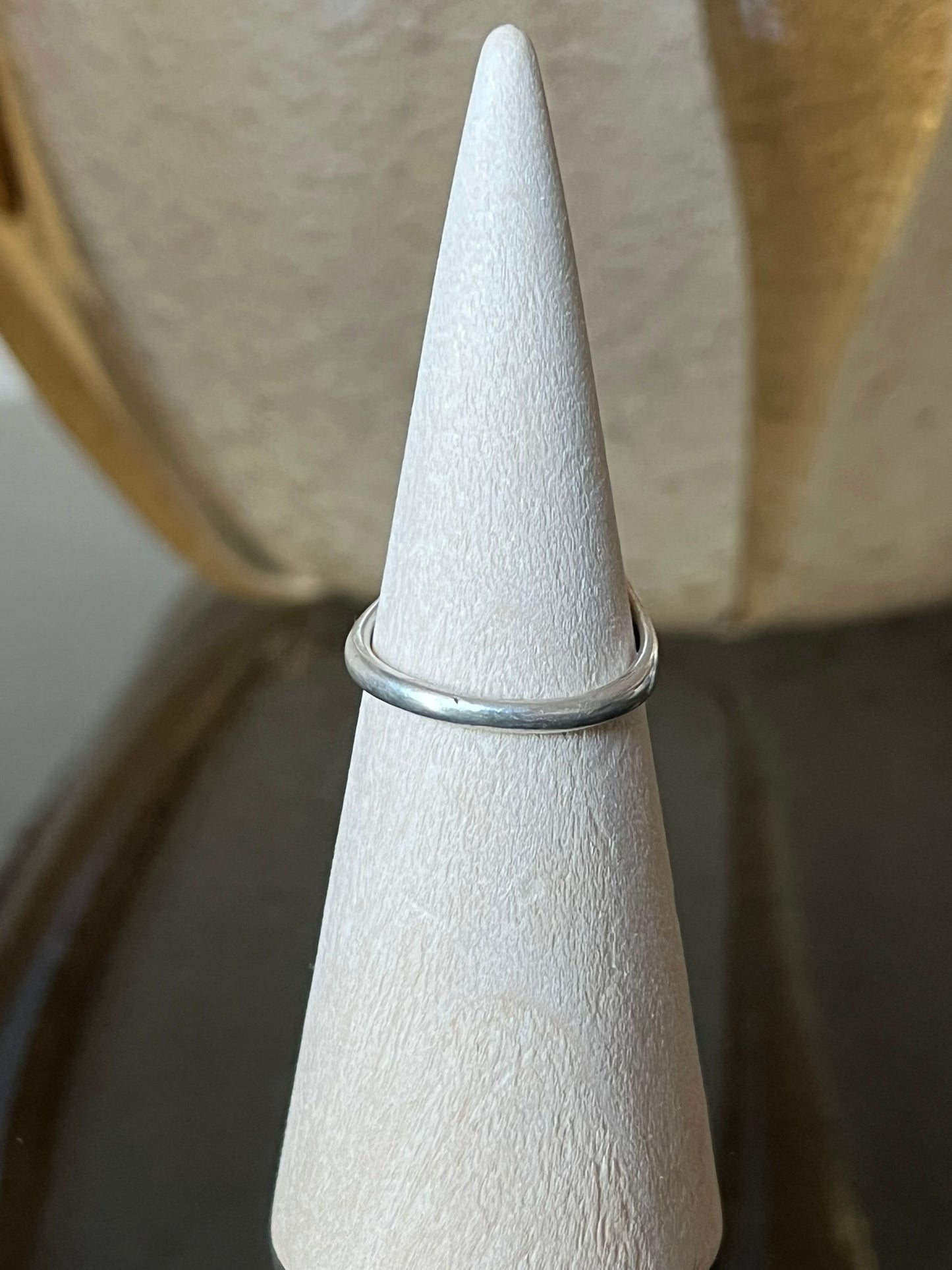 Early Navajo Ring with Cerrillos Turquoise