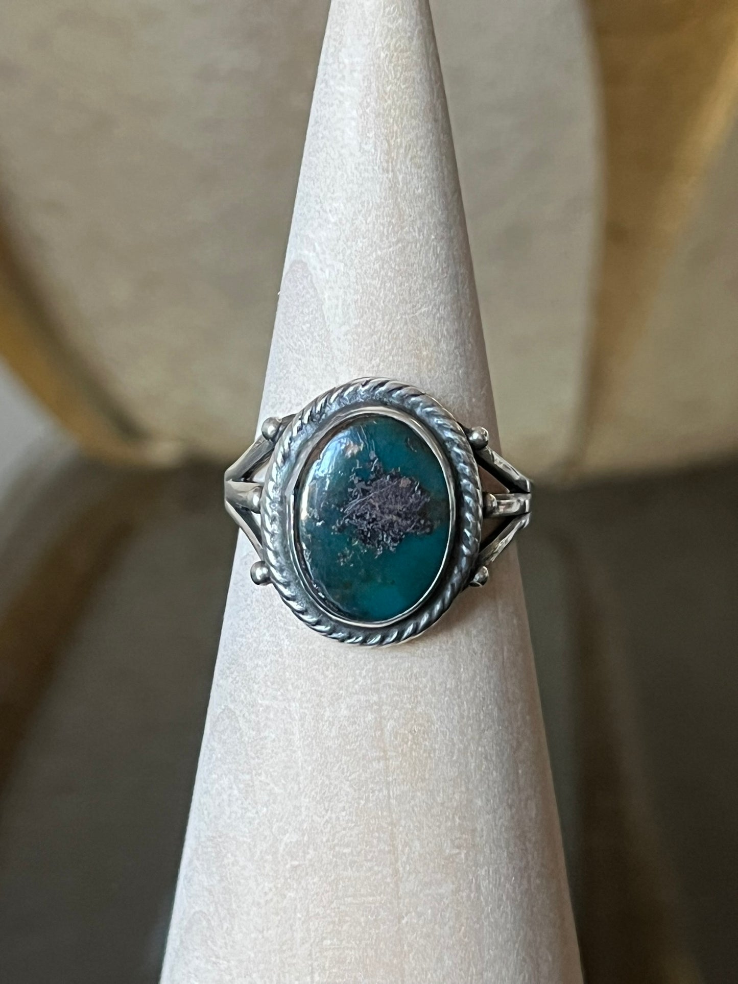 Early Navajo Turquoise Ring
