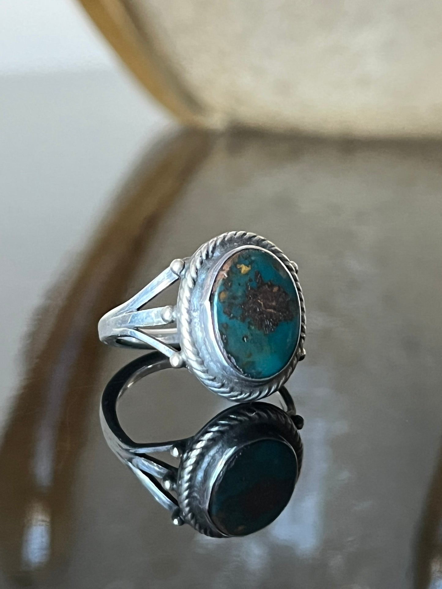 Early Navajo Turquoise Ring