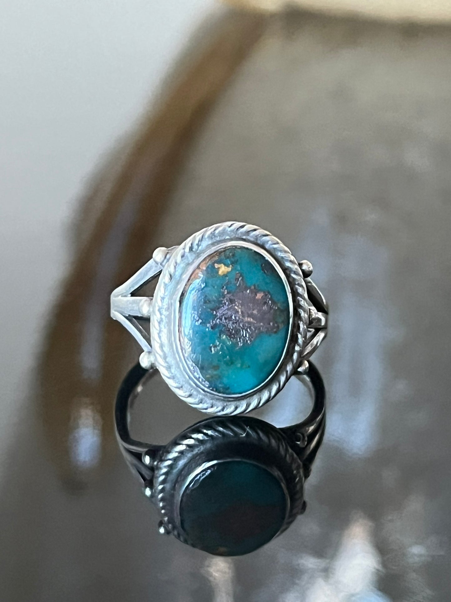 Early Navajo Turquoise Ring
