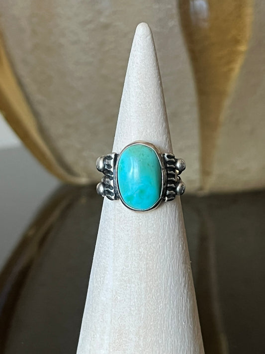 Early Navajo Ring with Raindrops