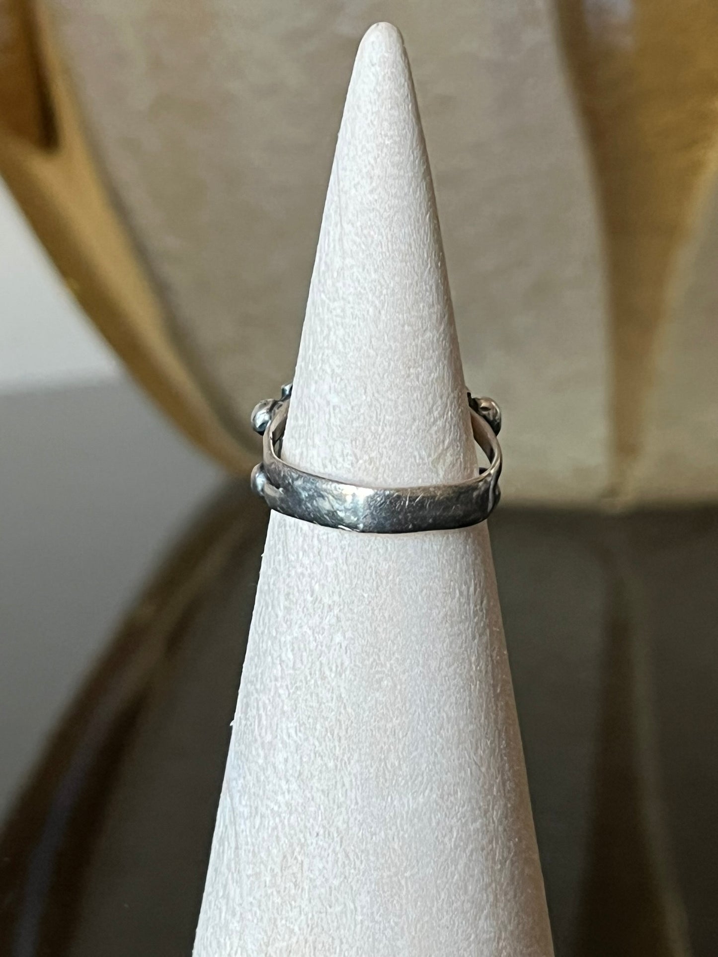 Early Navajo Ring with Raindrops