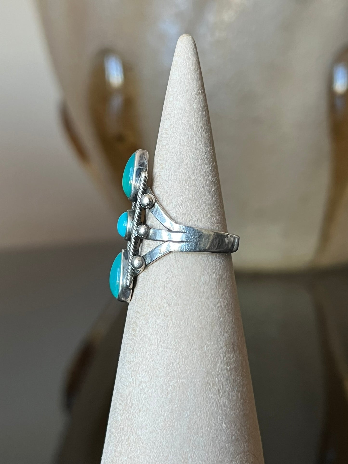 Navajo Three Stone Ring