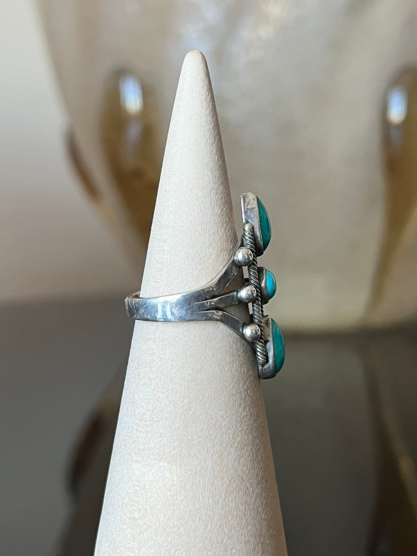 Navajo Three Stone Ring