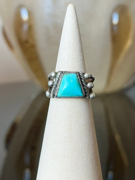 Early Navajo Ingot Silver Ring