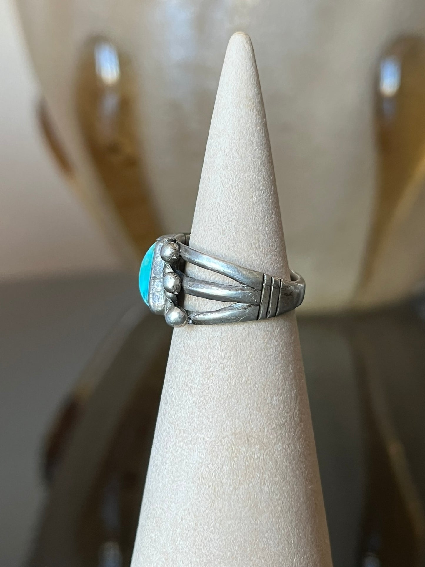 Early Navajo Ingot Silver Ring