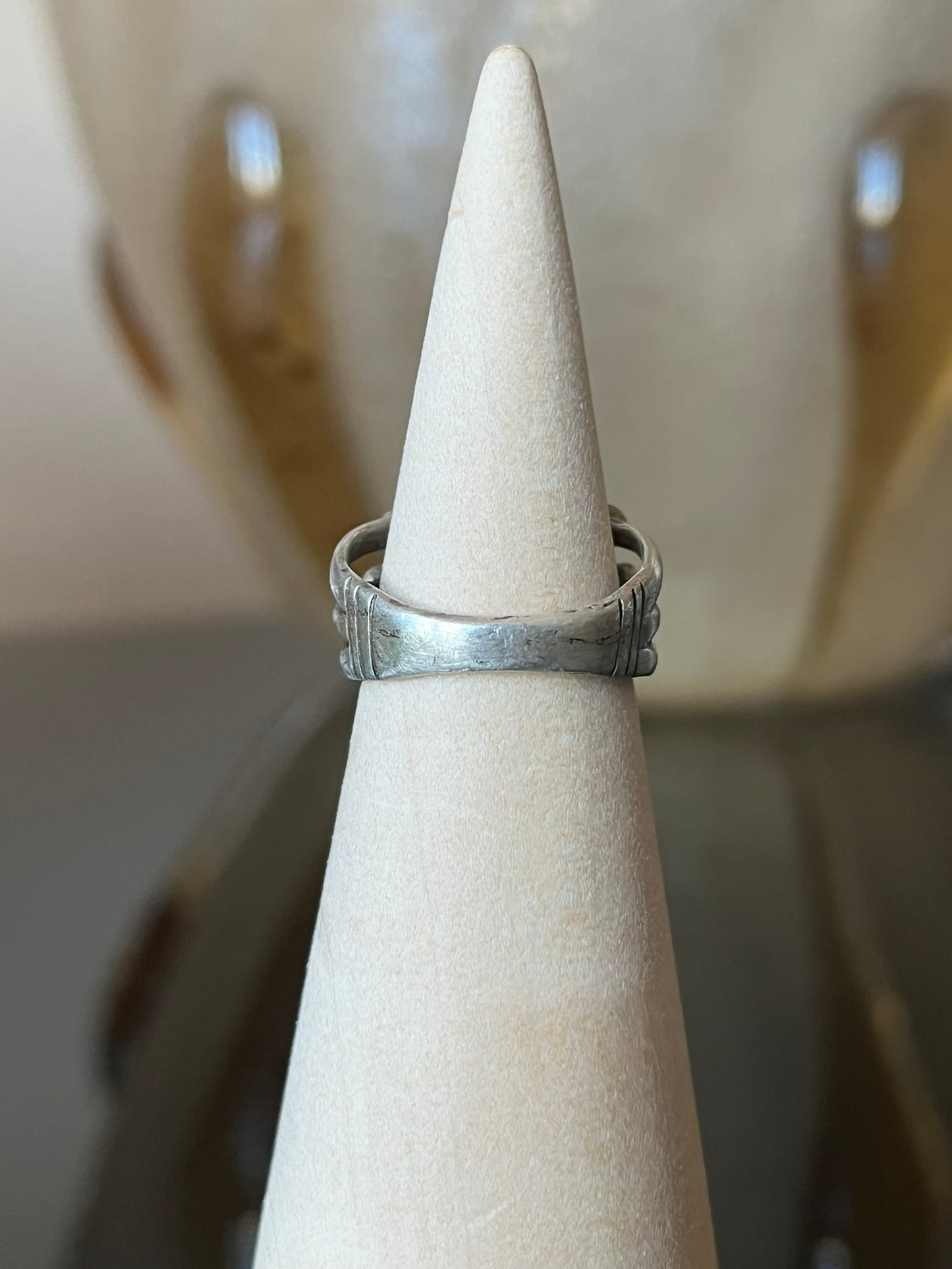 Early Navajo Ingot Silver Ring