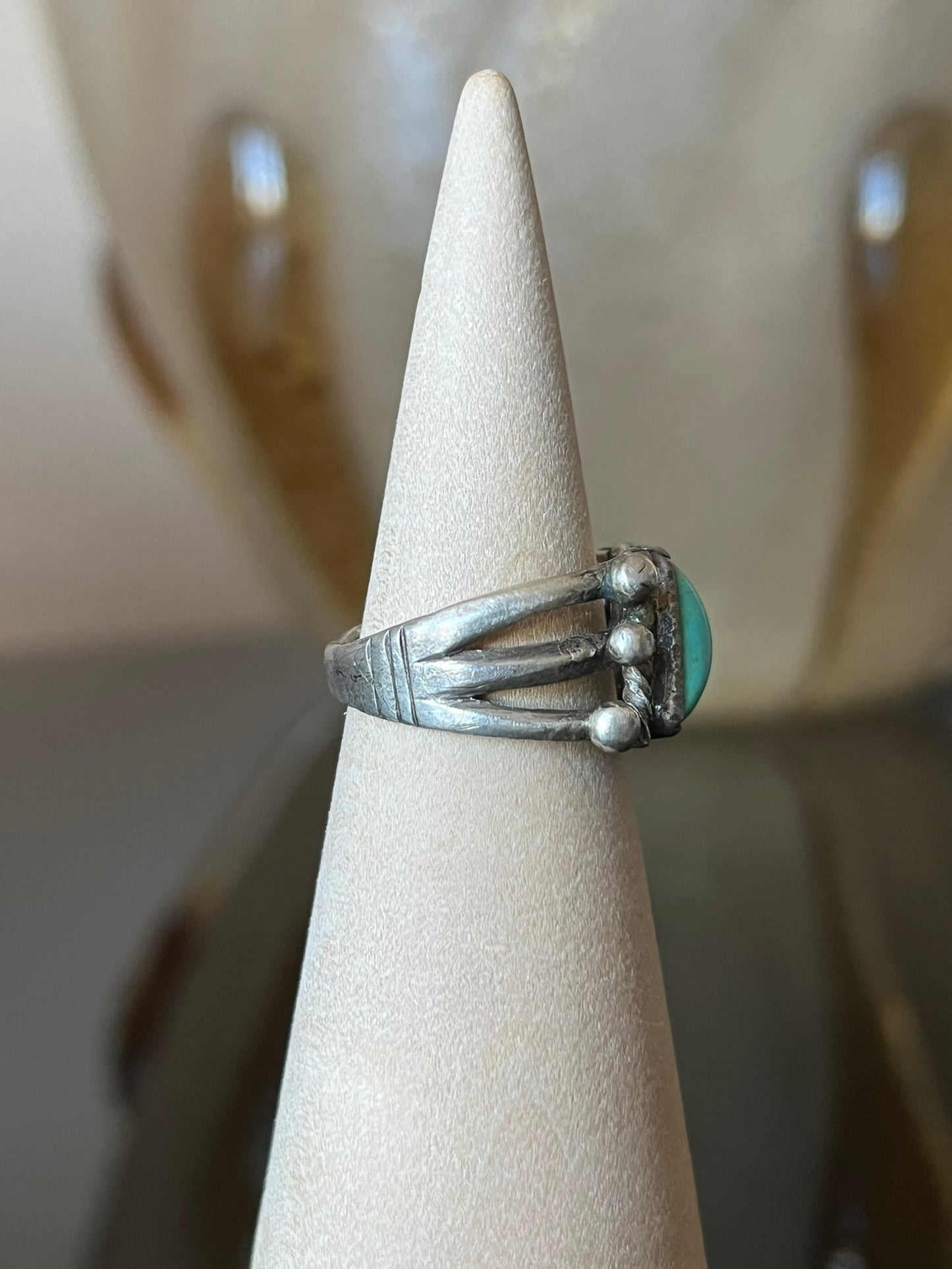 Early Navajo Ingot Silver Ring