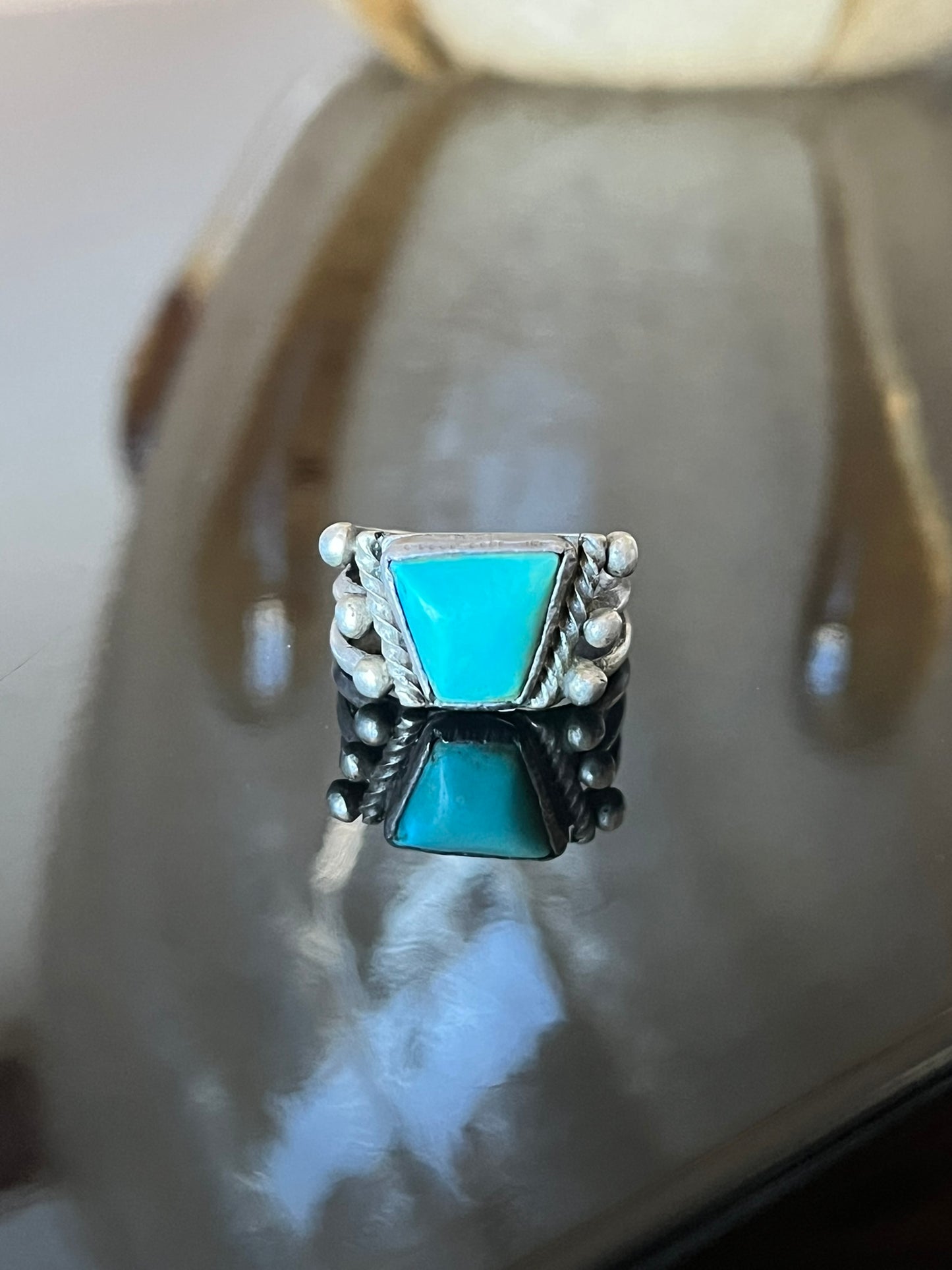 Early Navajo Ingot Silver Ring
