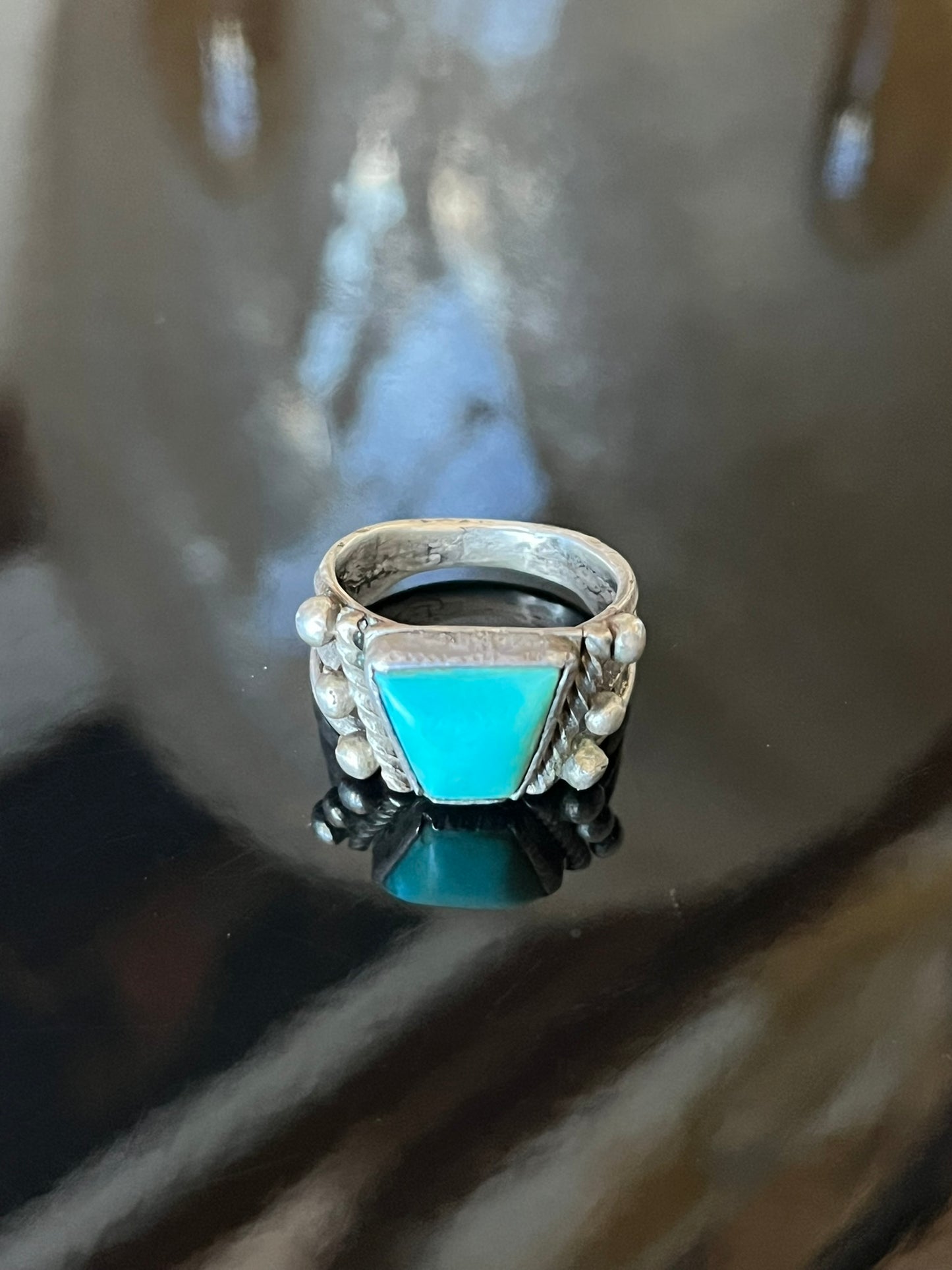 Early Navajo Ingot Silver Ring