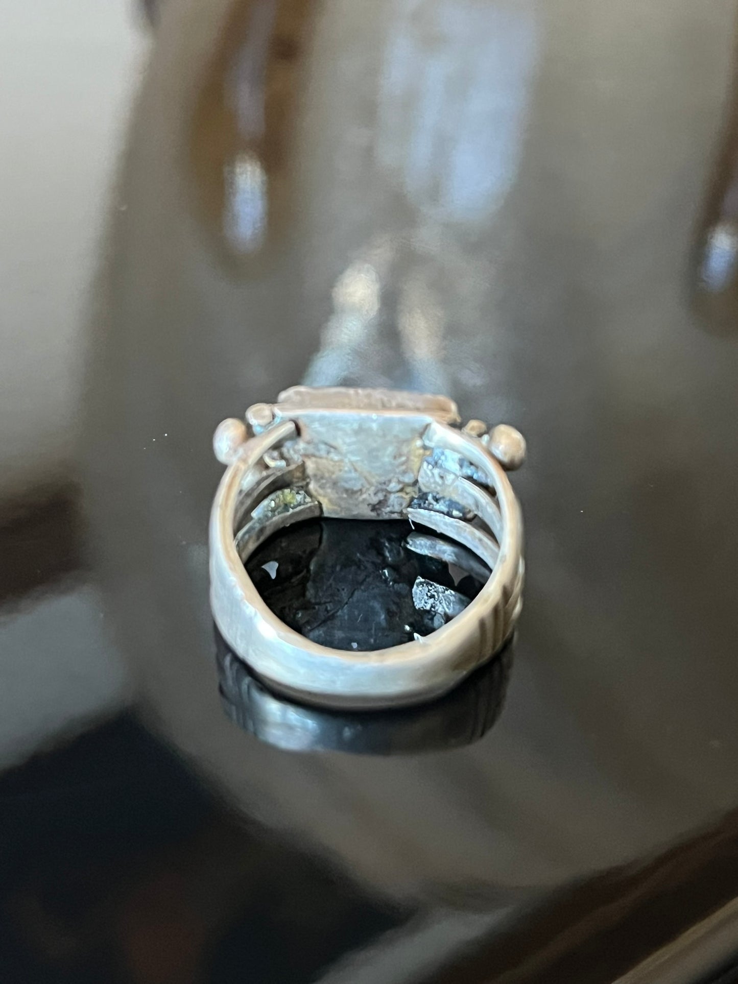 Early Navajo Ingot Silver Ring