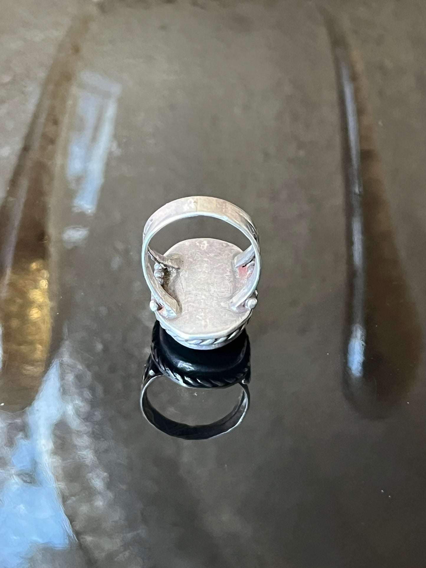 Early Navajo Cerrillos Turquoise Ring
