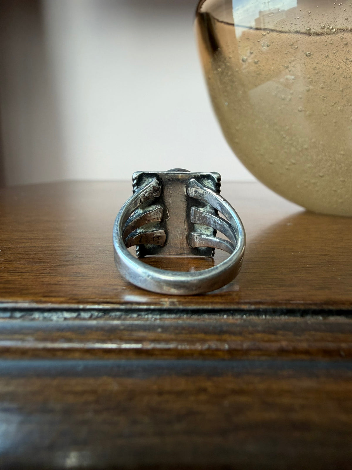 Navajo Silver and Turquoise Ring