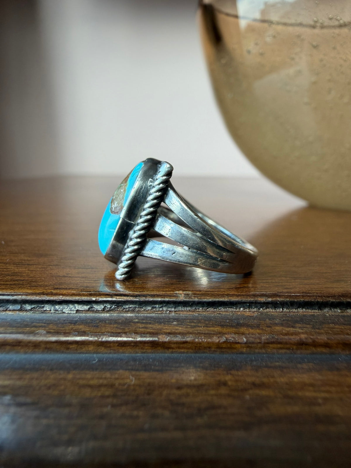 Navajo Silver and Turquoise Ring