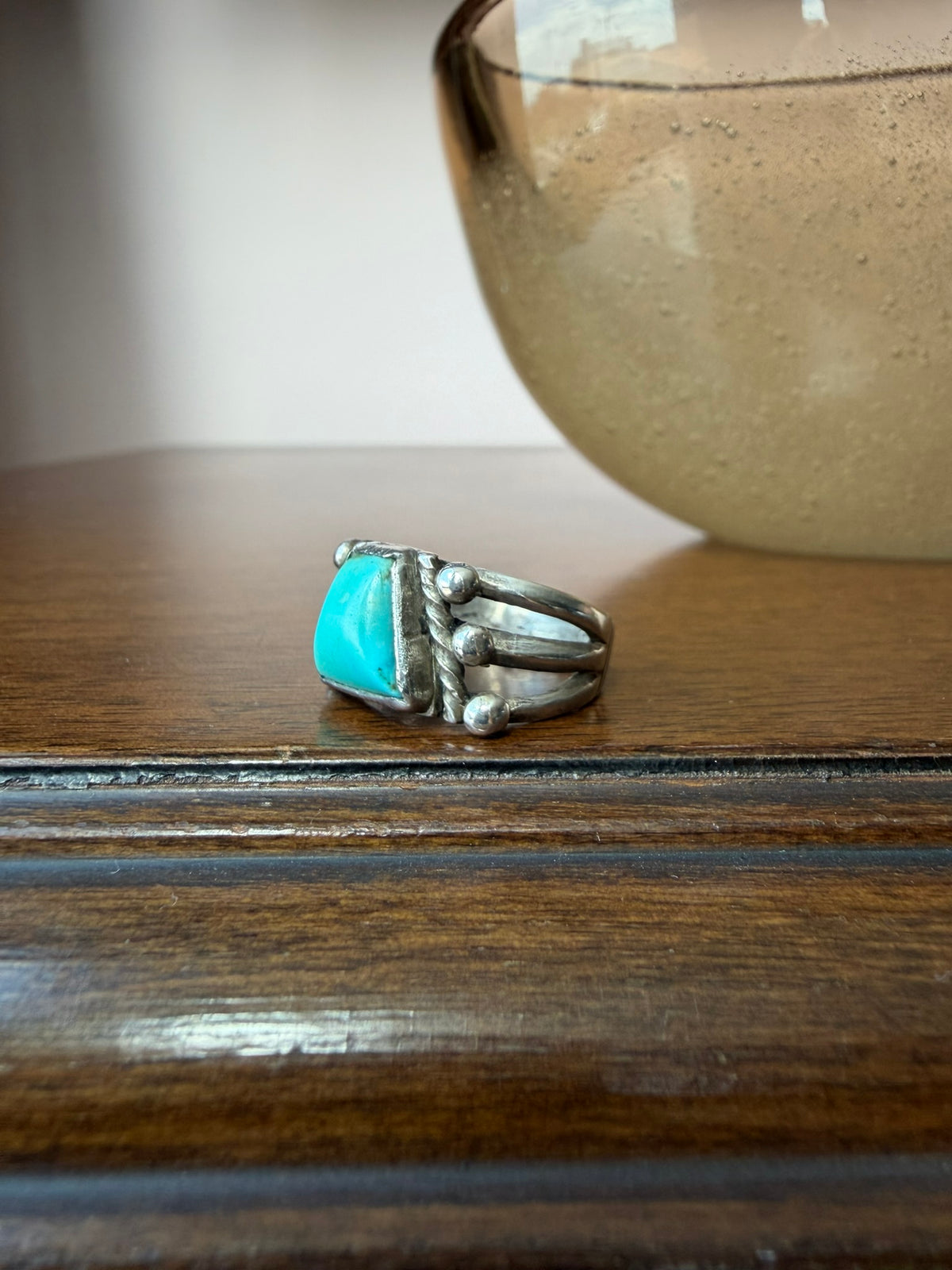 Early Navajo Ingot Silver Ring