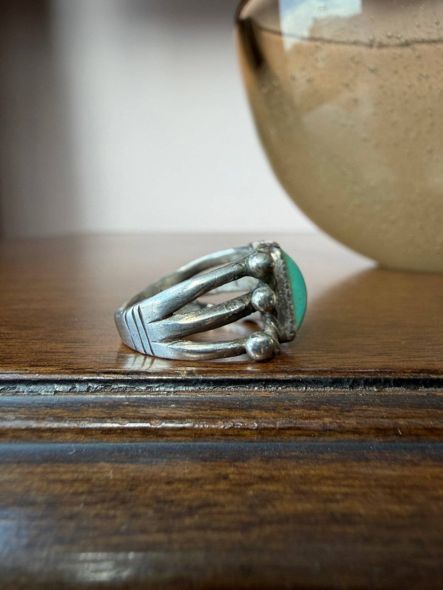 Early Navajo Ingot Silver Ring