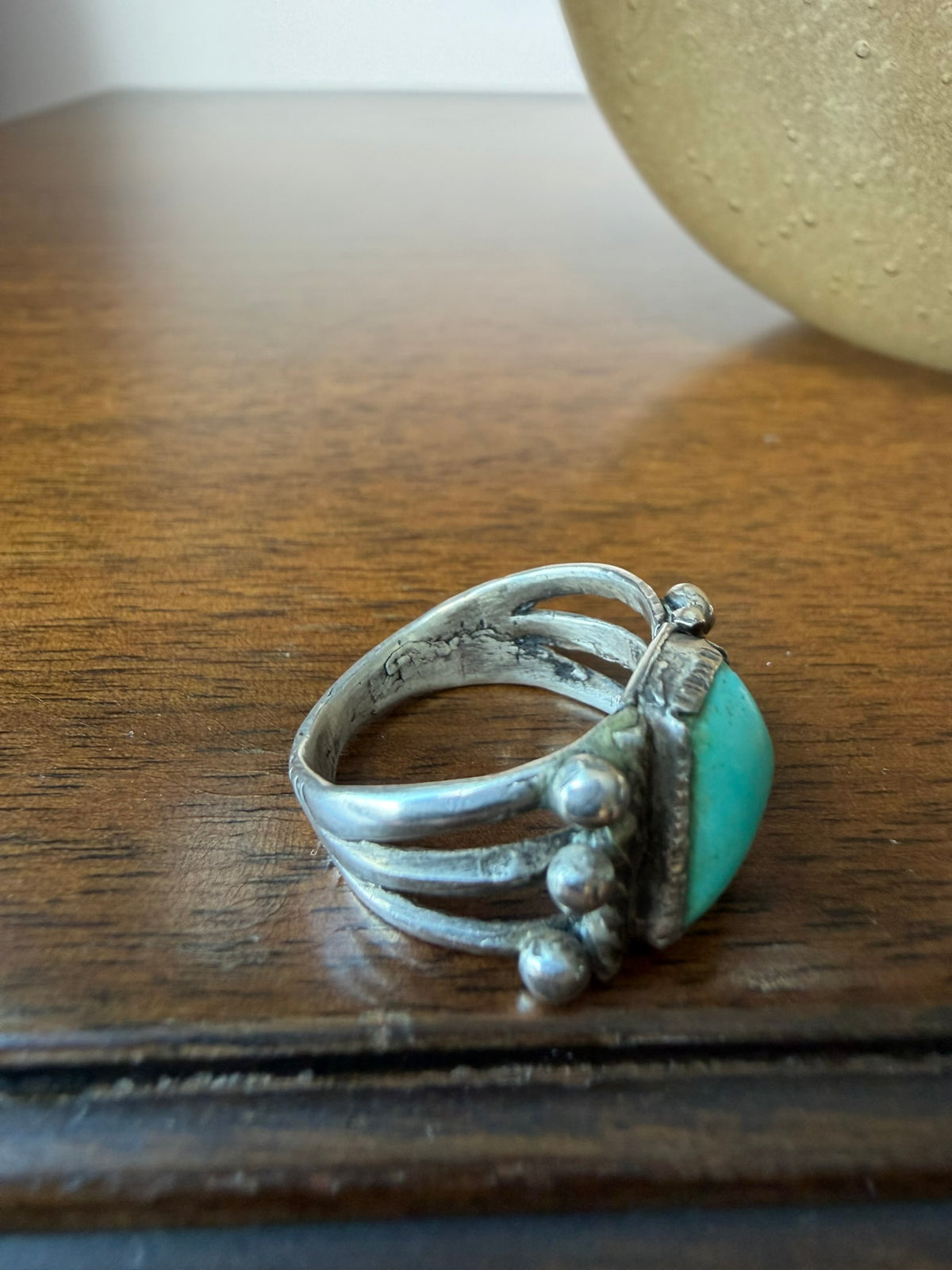 Early Navajo Ingot Silver Ring
