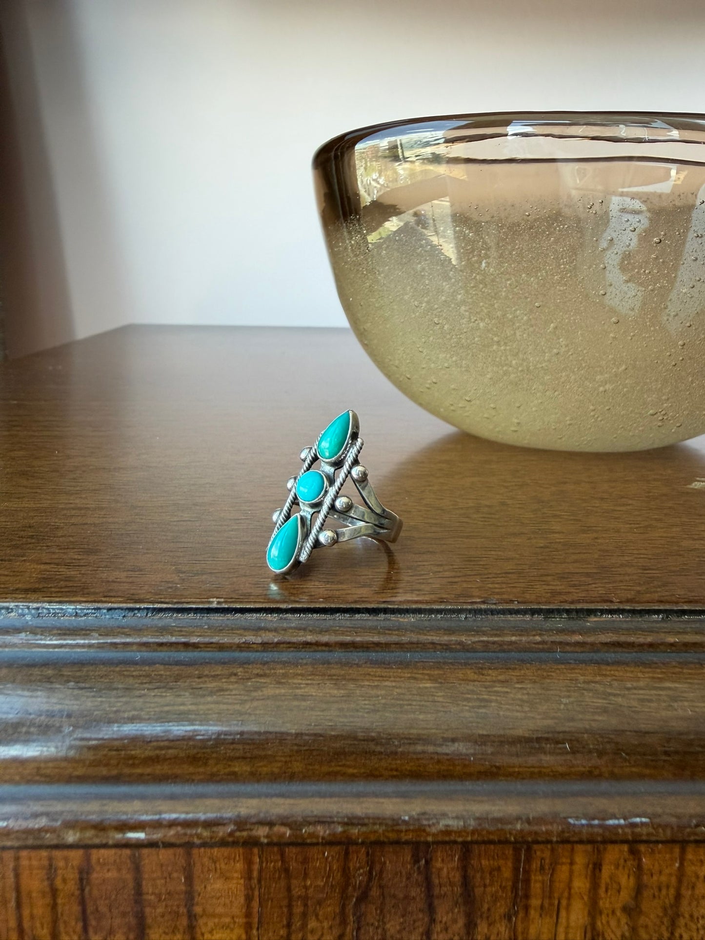 Navajo Three Stone Ring