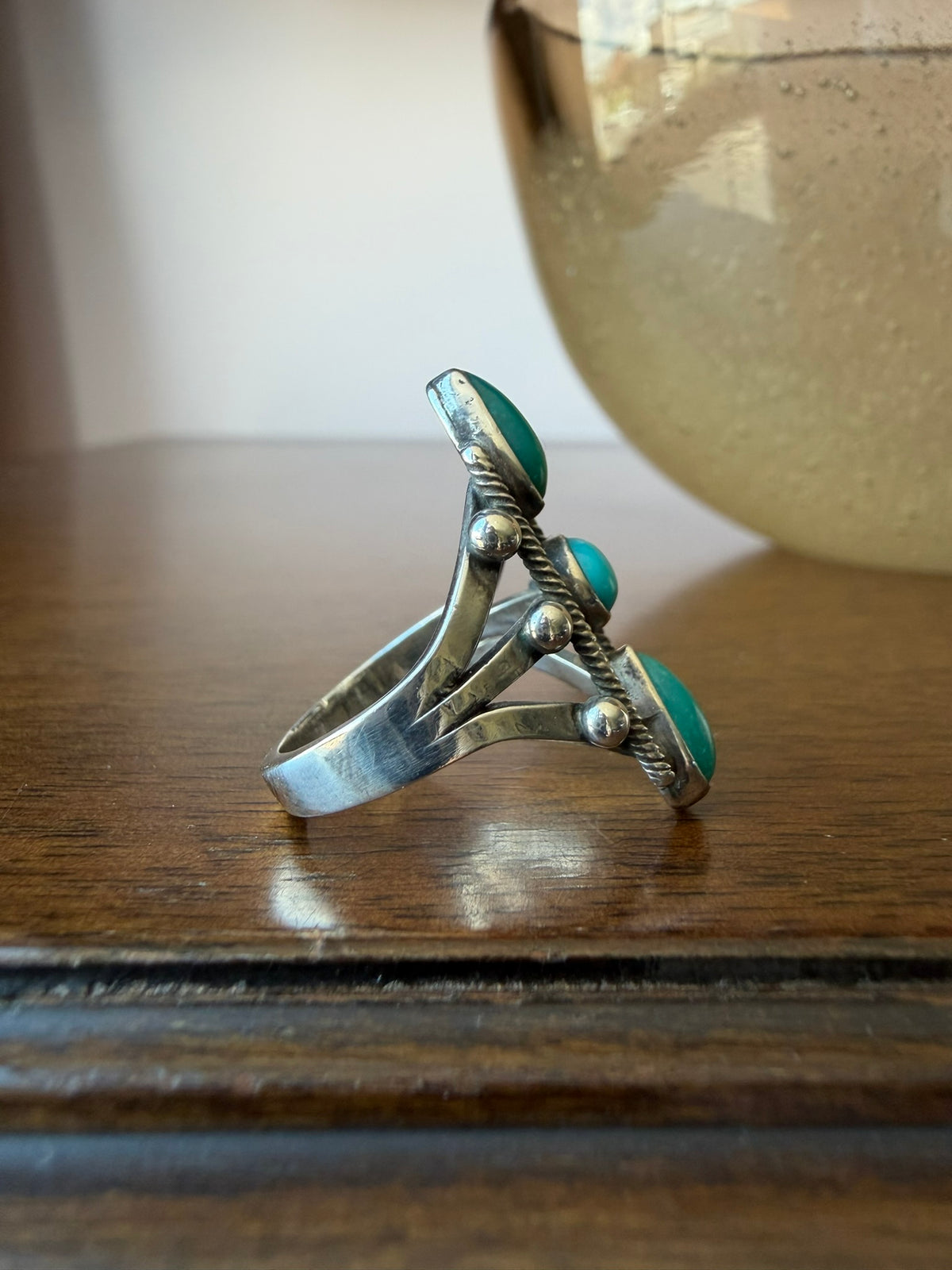 Navajo Three Stone Ring