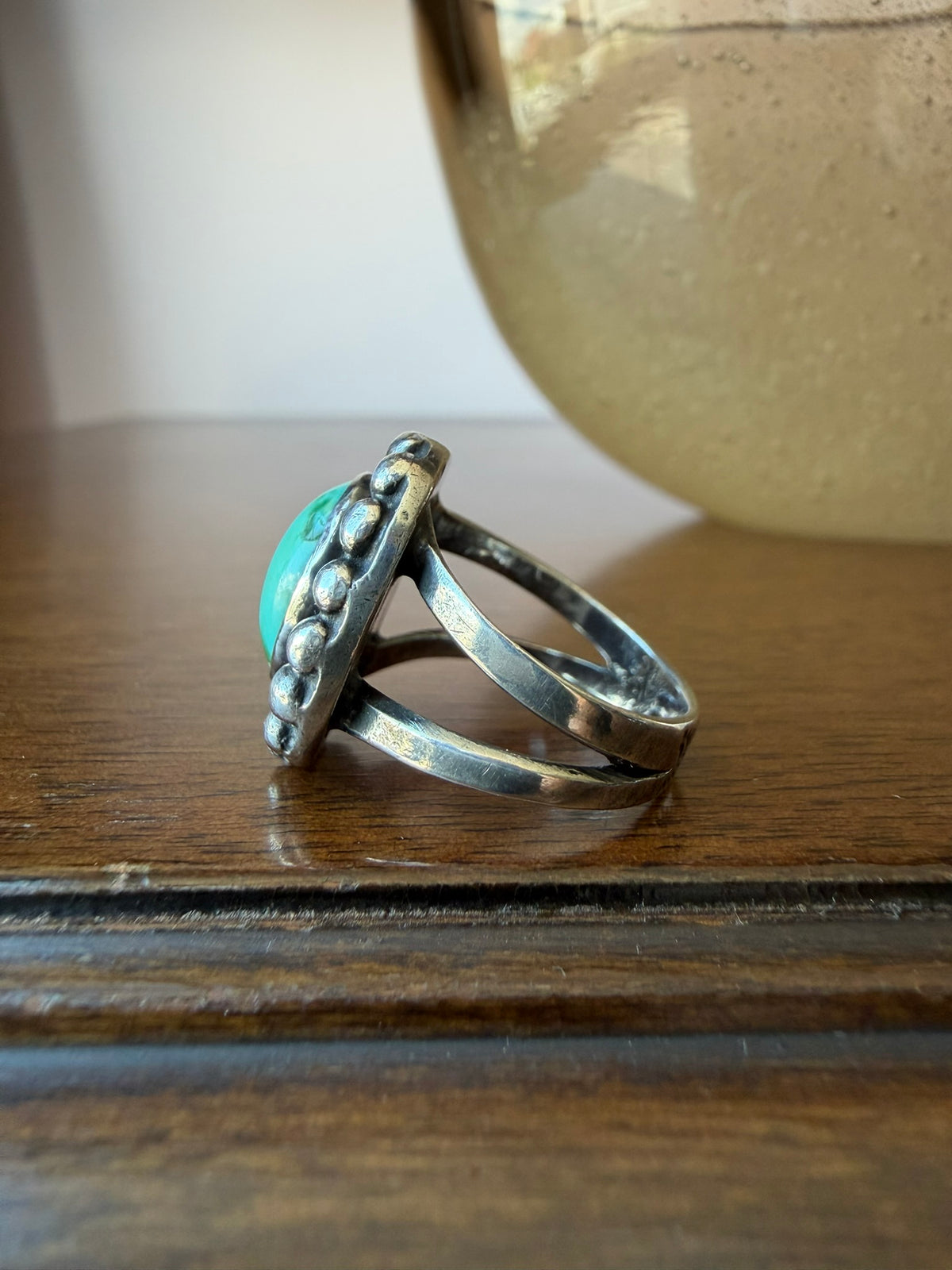 Navajo Silver and Turquoise Ring