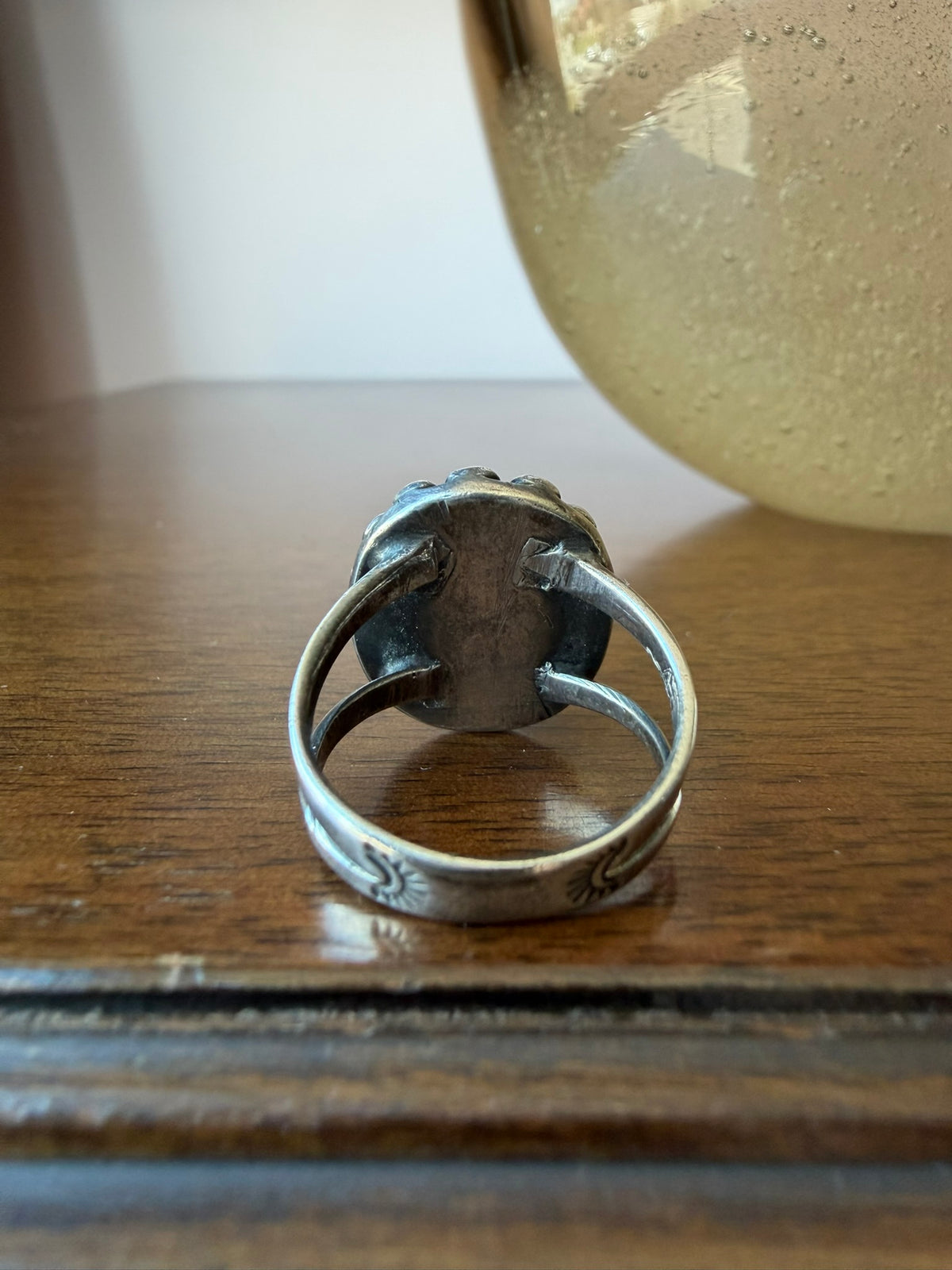 Navajo Silver and Turquoise Ring