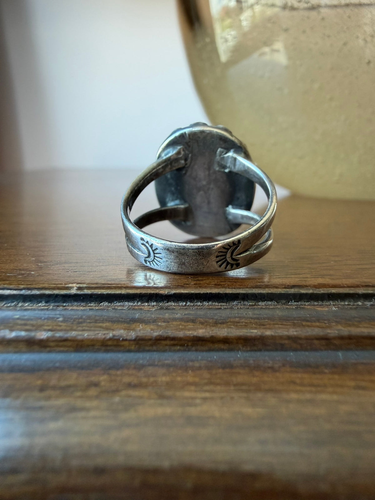 Navajo Silver and Turquoise Ring
