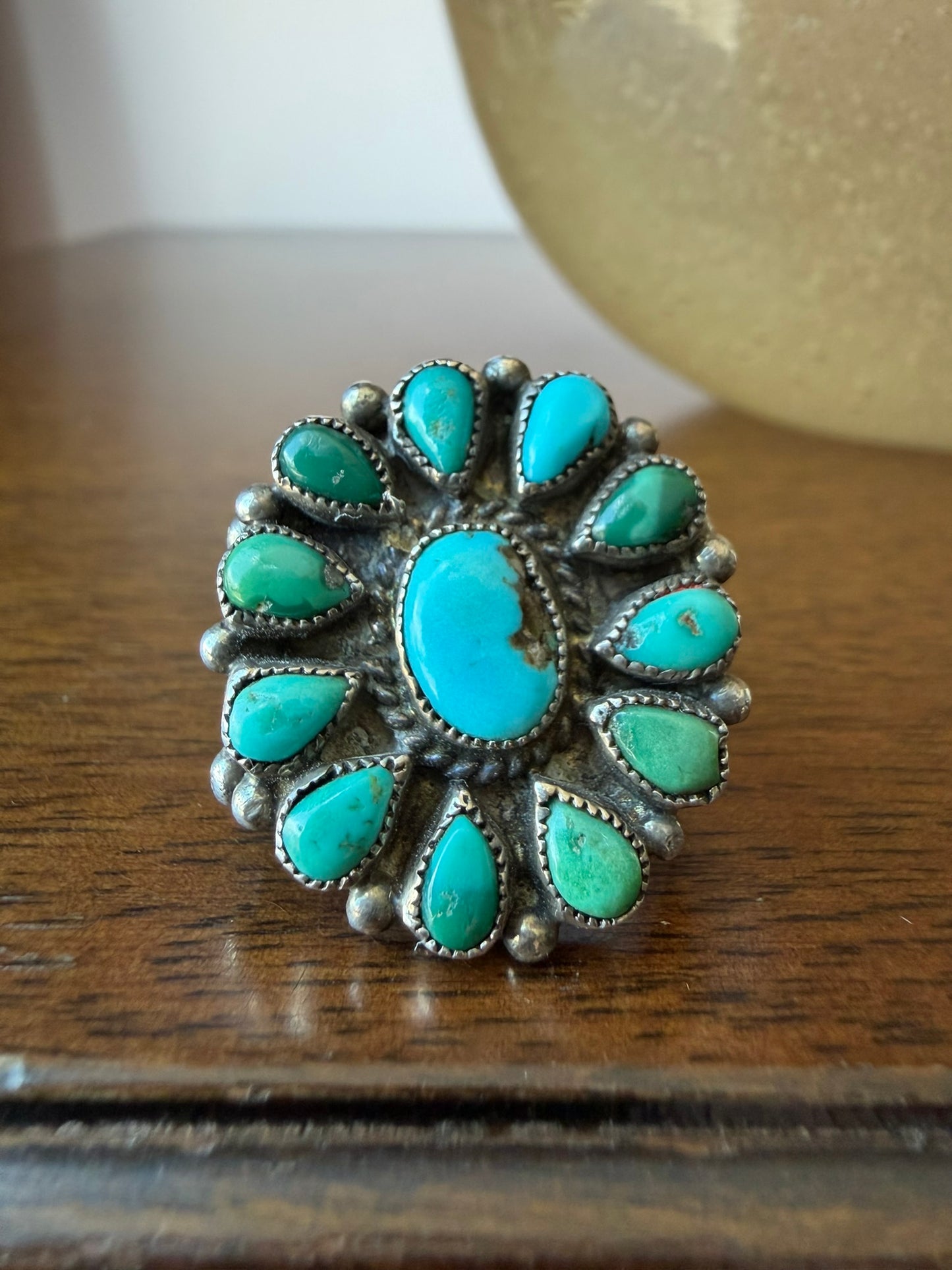 Navajo or Pueblo Cluster Ring