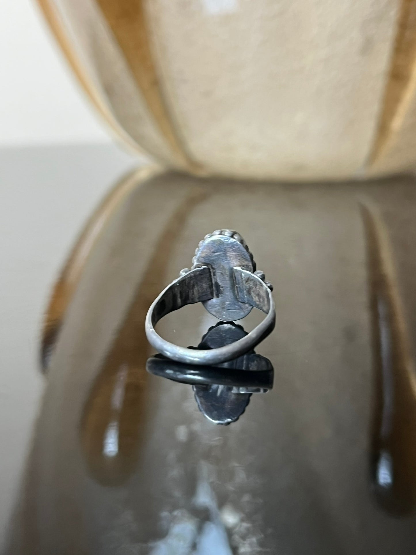 Navajo Silver and Turquoise Ring