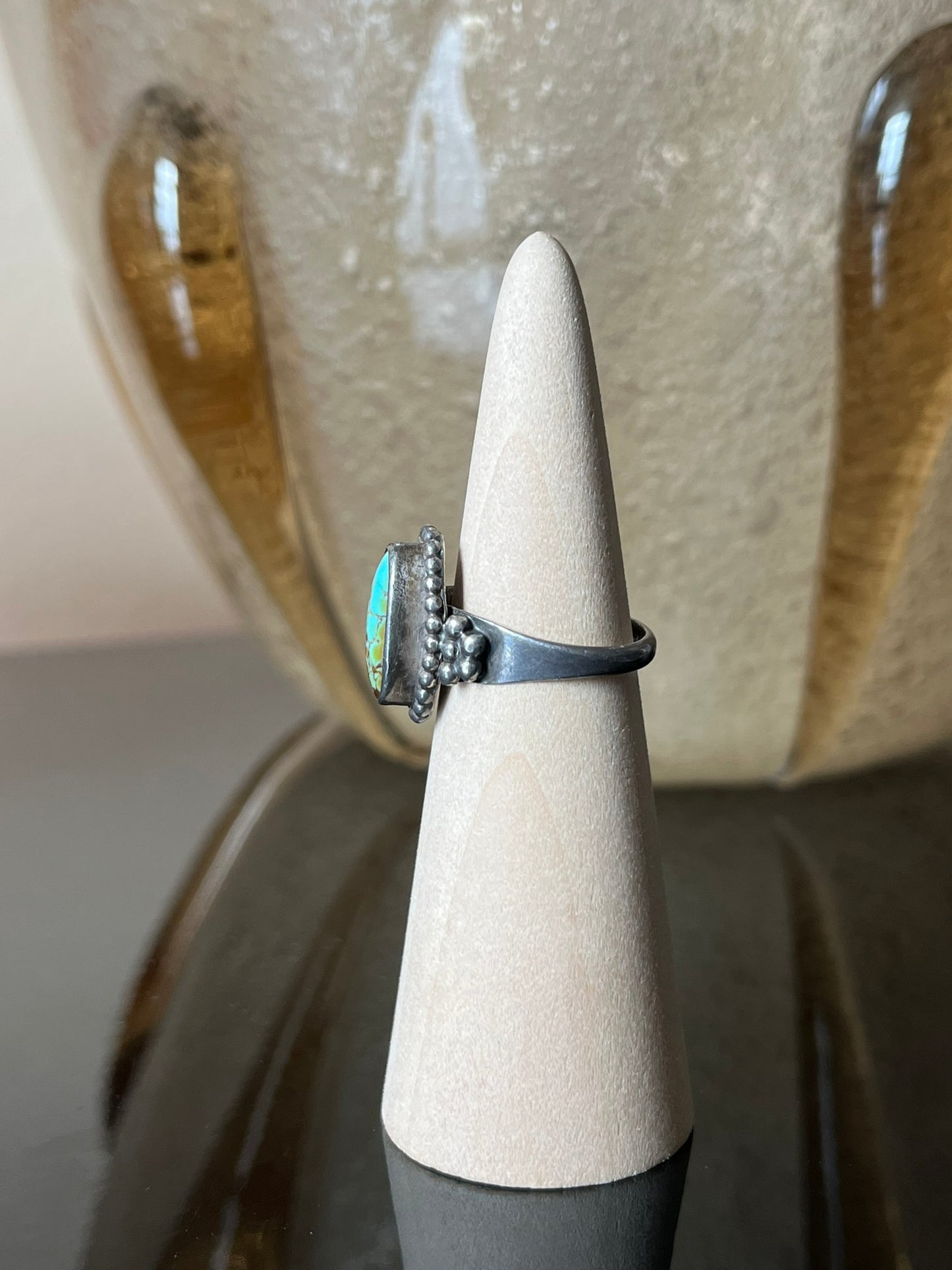 Navajo Silver and Turquoise Ring