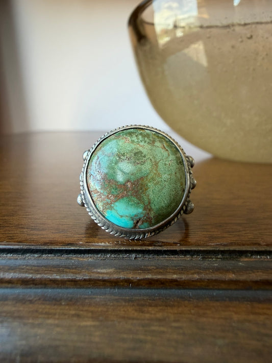 Navajo Silver and Turquoise Ring