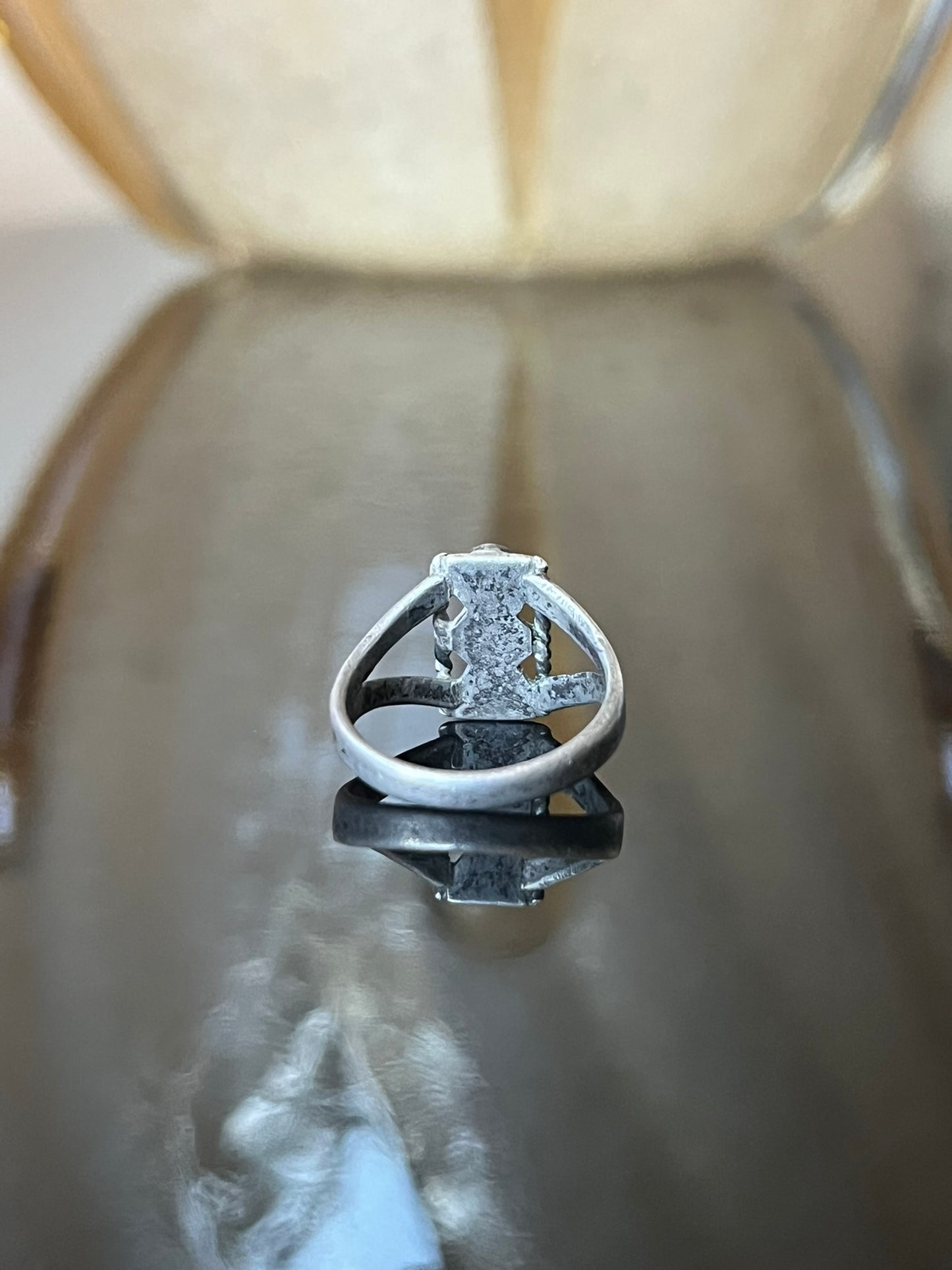 Very Early Navajo Turquoise Ring